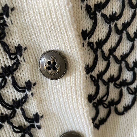 Moth button down short sleeve knit cardigan XS - Picture 5 of 6